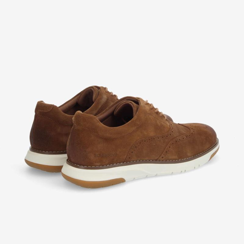 ECHO II BROGUE M - OILY SUEDE - CAMEL